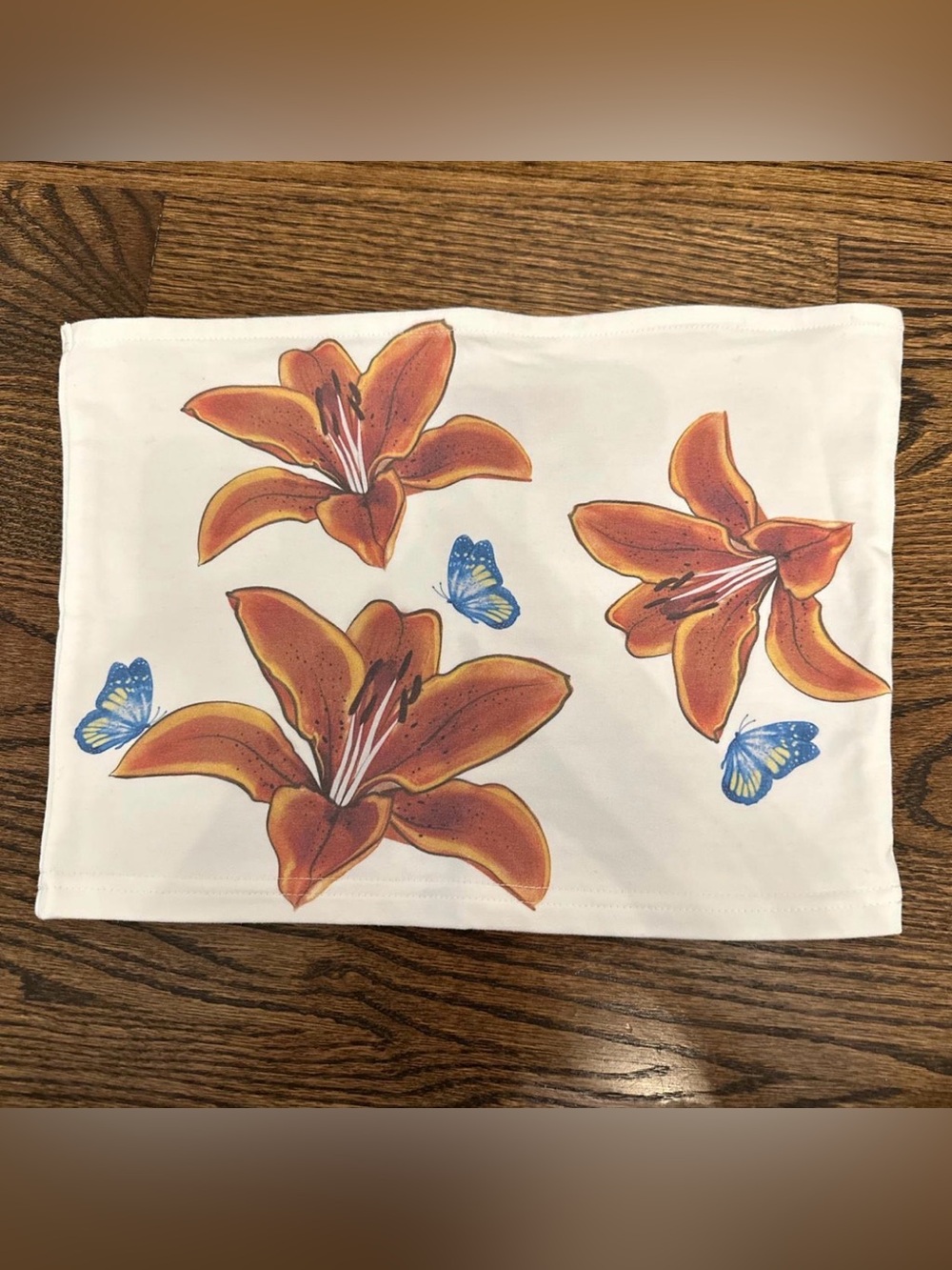 Edikted floral tube top
